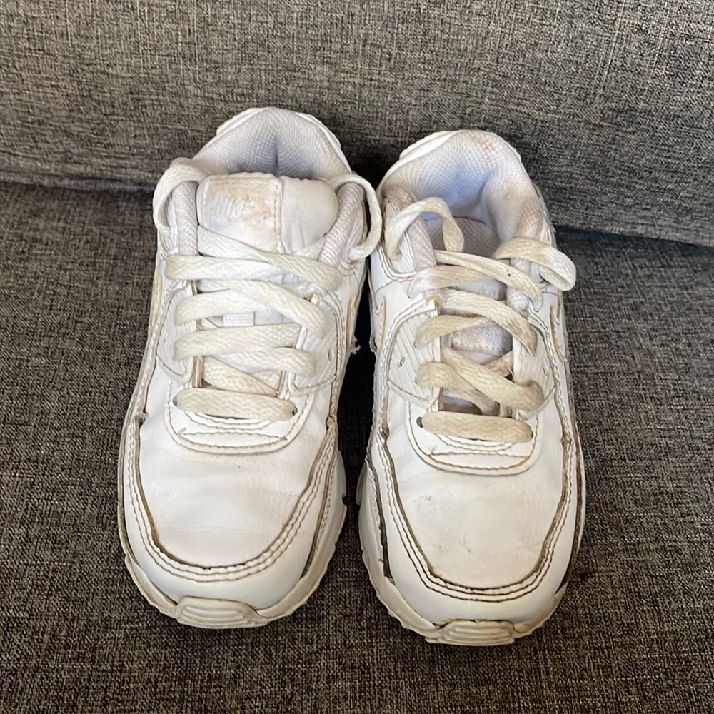 Nike air max white 12c boys